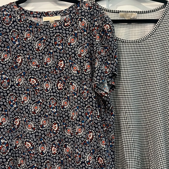 Michael Kors Lot 6 short sleeve tops XL - Picture 3 of 4